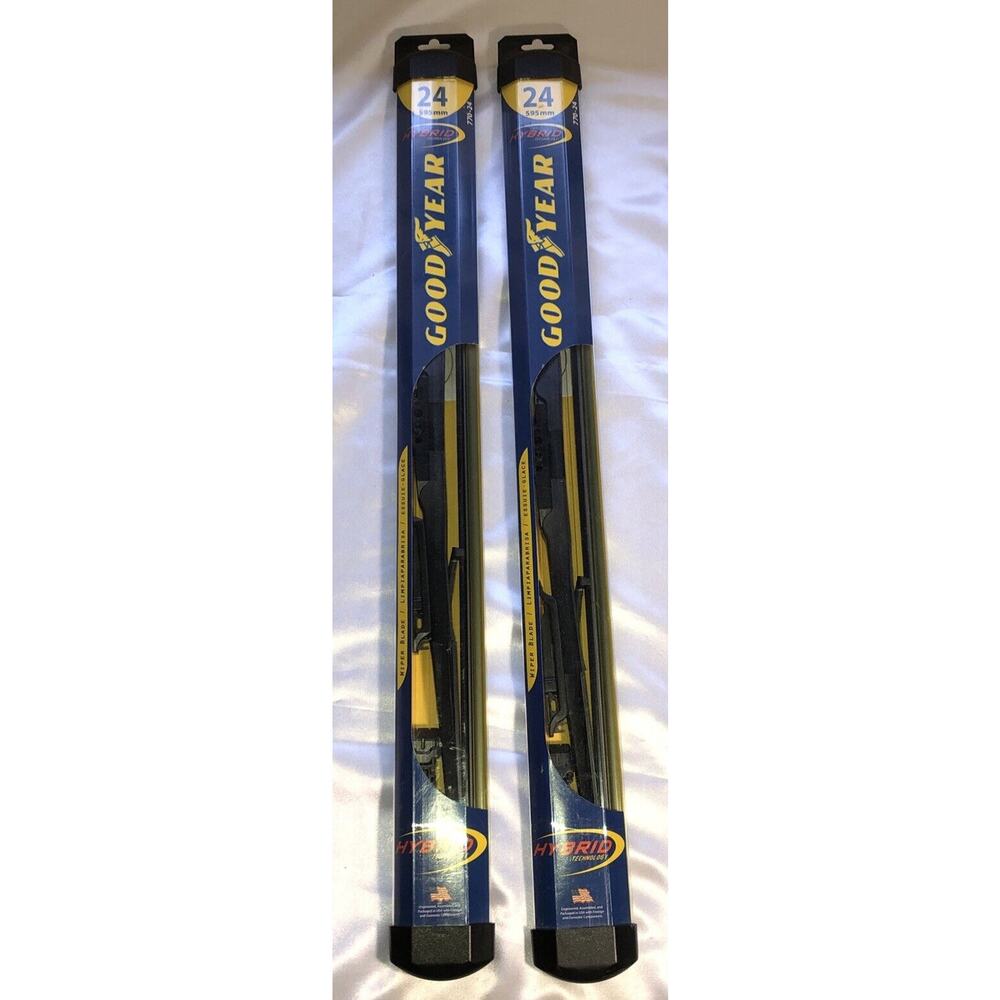 LOT of 2 Goodyear 770-24 Hybrid Wiper 595 mm Blade Replacements